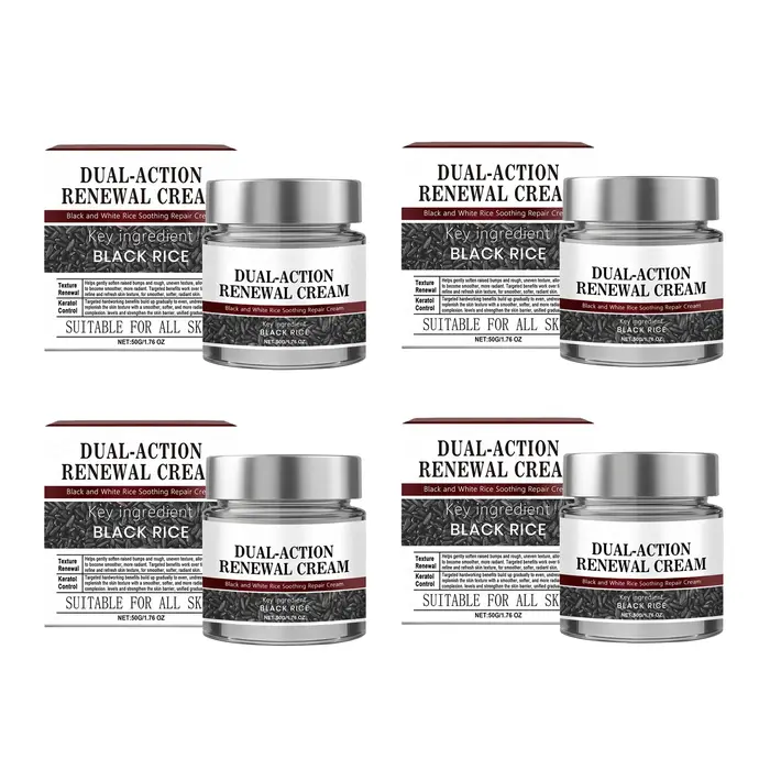 Crème corporelle exfoliante au riz noir coréen