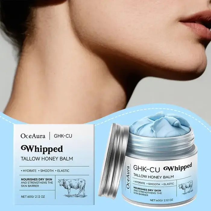 Crème au suif de bœuf GHK-CU aux peptides de cuivre
