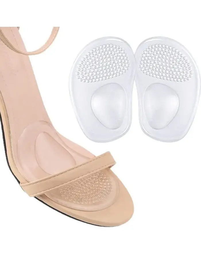 Coussinet avant-pied pour voûte plantaire et Massage, talons hauts auto-adhésifs, semelles intérieur
