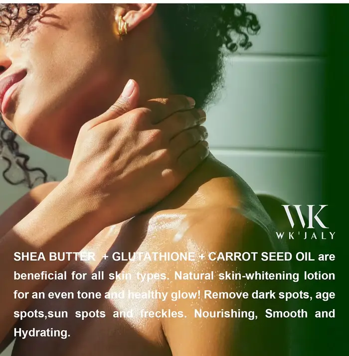 WK JALY Lotion pour le corps blanchissante Glow Booster