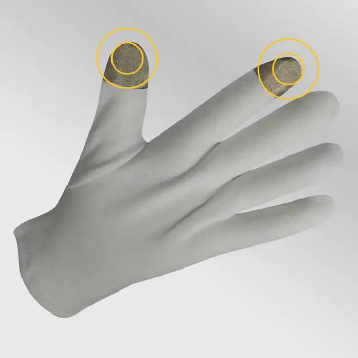 Gants hydratants en Fiber d'argent