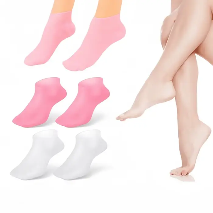 Chaussettes hydratantes pour les pieds