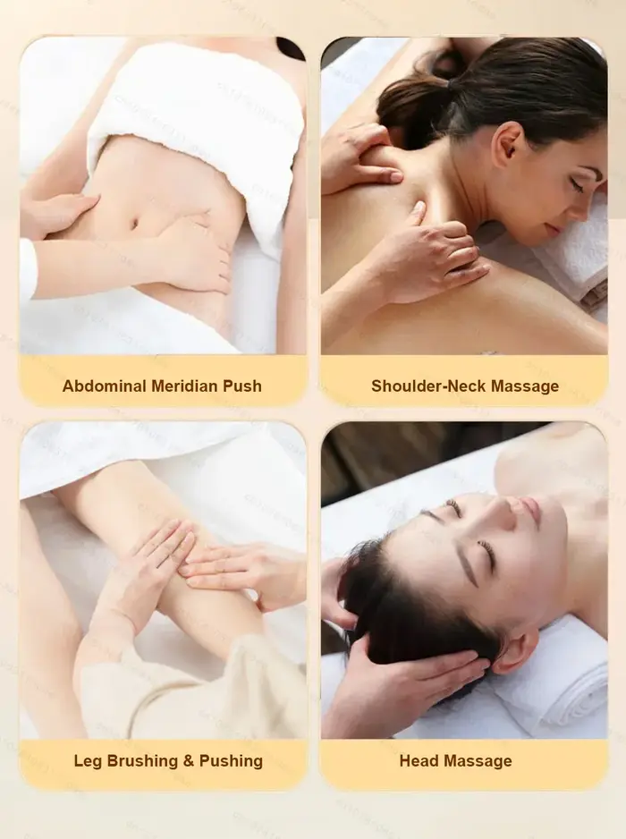 Ensemble de brosses anti-cellulite pour méridiens