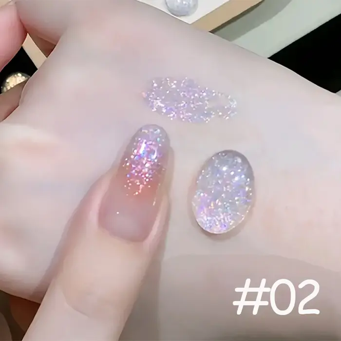 1-12 pièces TC Dream Fairy Vernis à ongles gel à paillettes 2026, effet blanchissant, super paillett