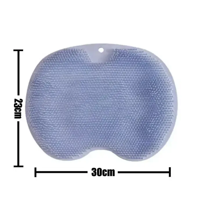 Lavez la brosse pour les pieds, nettoyant pour le corps, éponge en Silicone, tapis de Massage, bross