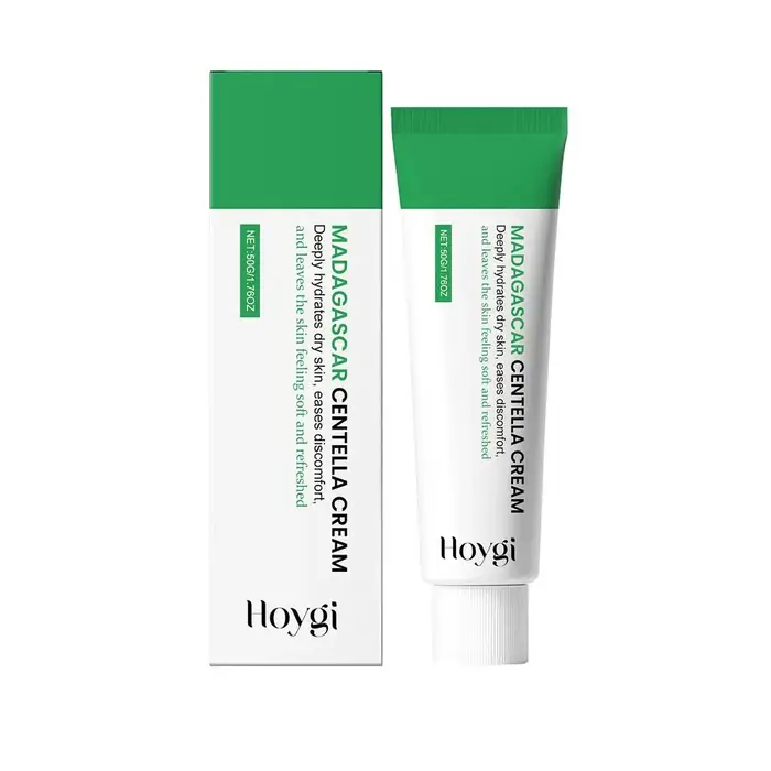 Crème Hydratante Apaisante à la Centella Asiatica, Absorption Rapide, Non Graisseuse, Hydratant Visa