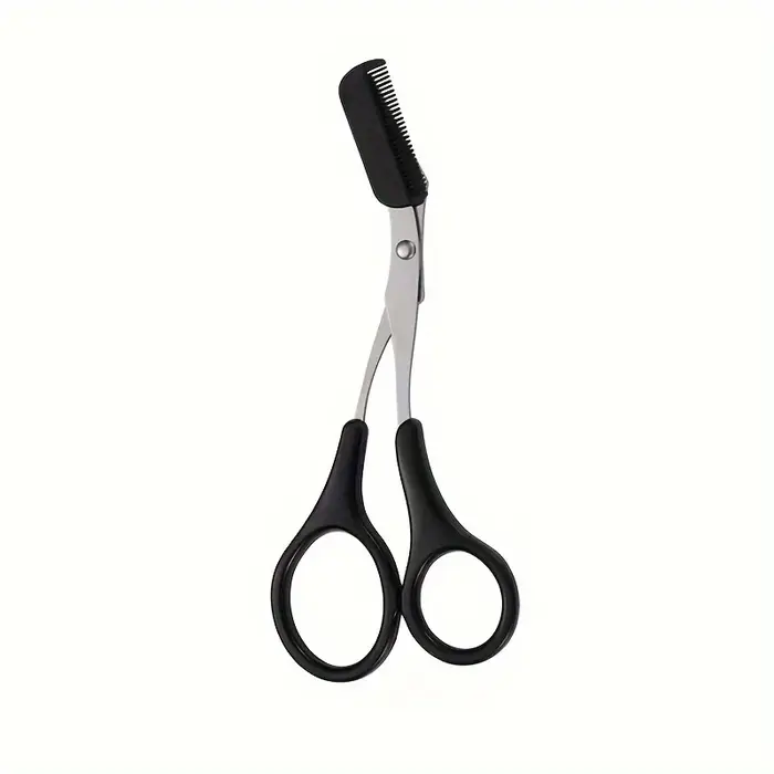 1/3 pièces pince à sourcils en acier inoxydable peigne ciseaux tondeuse
