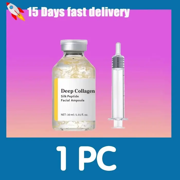 Lifting intensif au peptide de soie |   Sérum anti-âge pour le visage avec collagène et complexe raf