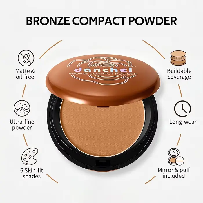 Poudre compacte bronzante naturelle