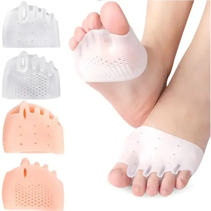 Coussinets séparateurs en silicone pour pieds