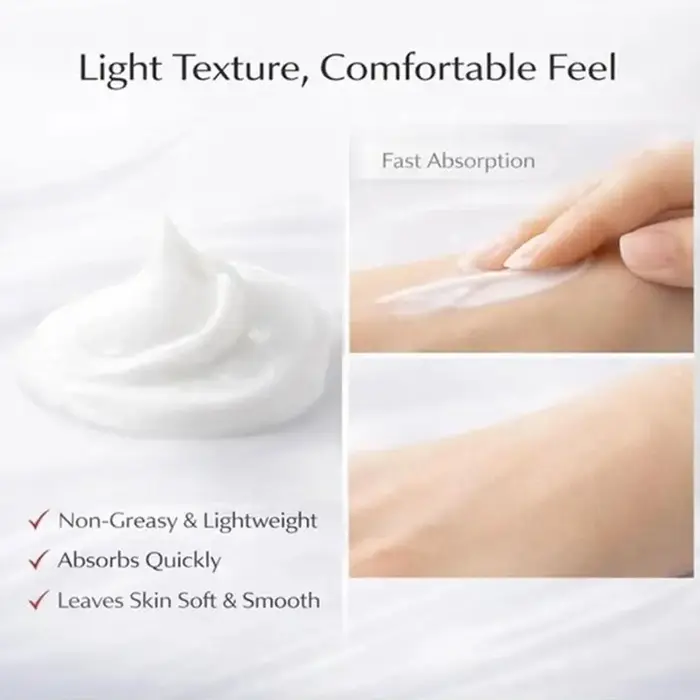 Crème hydratante pour le visage à la Centella Asiatica (Cica)