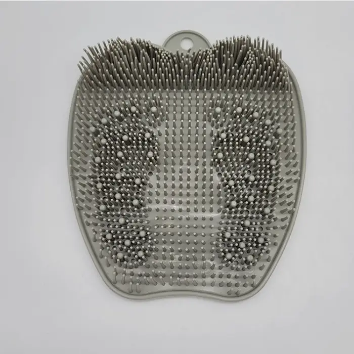 Tapis de douche exfoliant doux et sûr pour les pieds