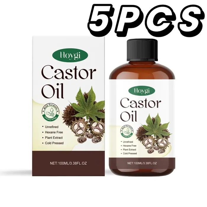 Sérum capillaire à l'huile de ricin biologique
