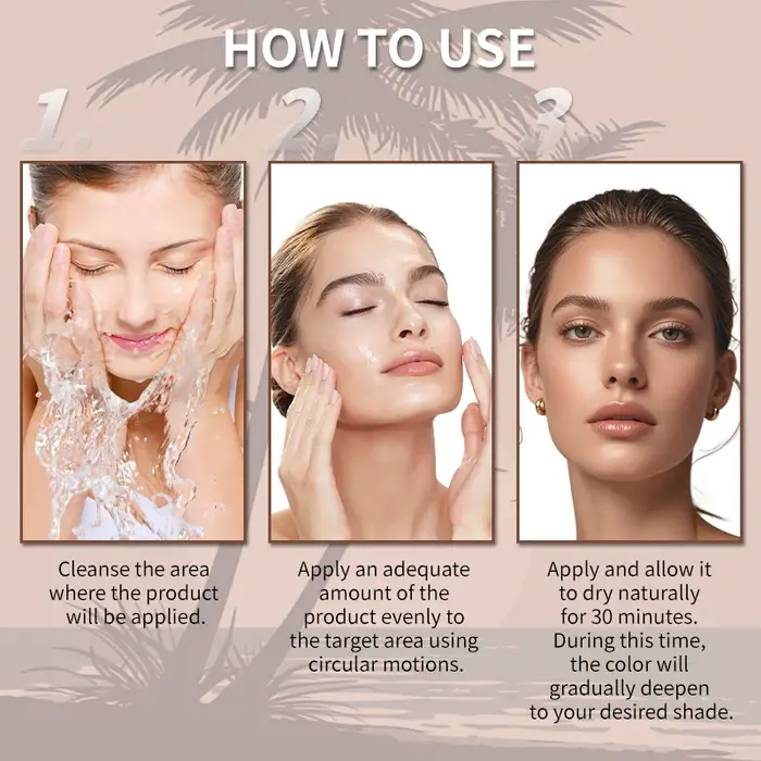 Gouttes autobronzantes 30 ml pour un éclat instantané et un bronzage du visage et du corps