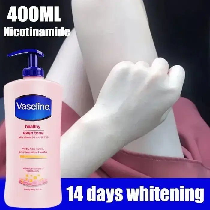 400ML vitamine B3 Vaseline Nicotinamide Lotion pour le corps soins de la peau Lotion éclaircissante 