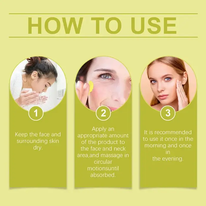 Crème raffermissante au rétinol antioxydant pour le visage et les yeux