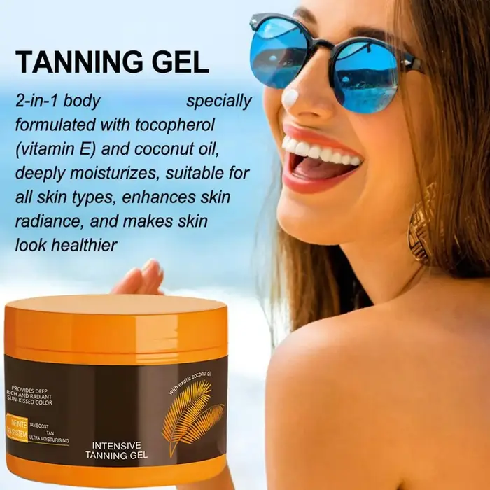Huile de bronzage pour le corps