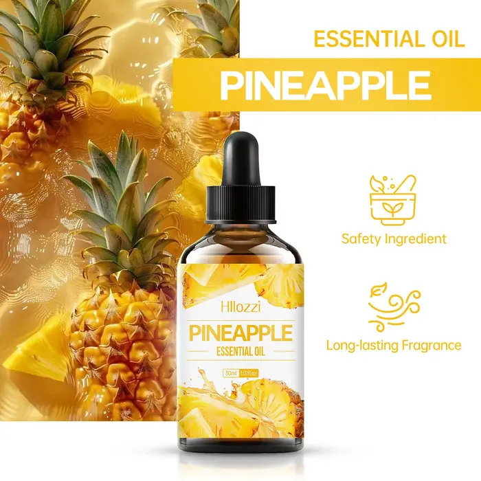Huile essentielle d'ananas pour le corps et les cheveux