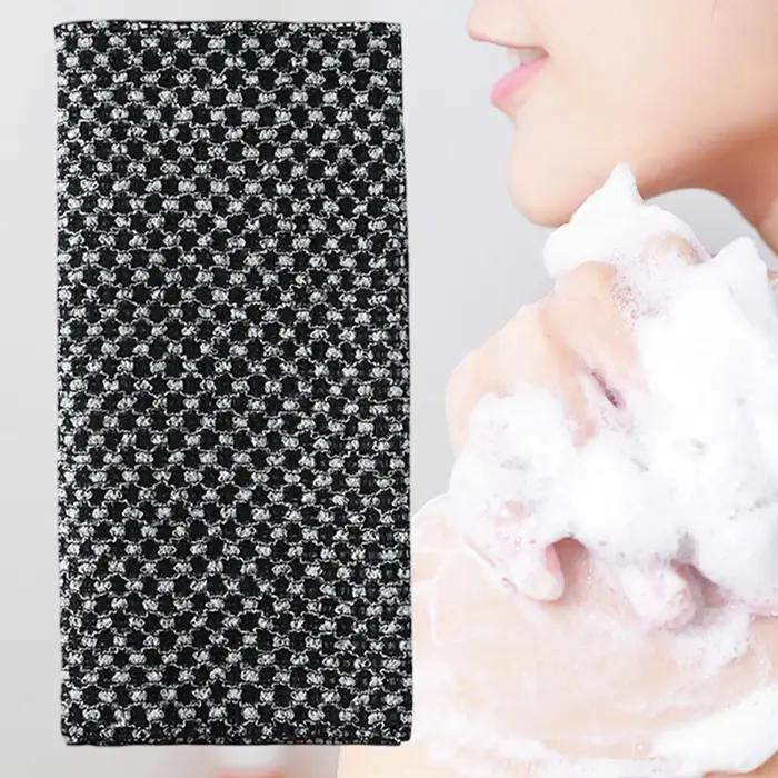 Serviette exfoliante pour le corps