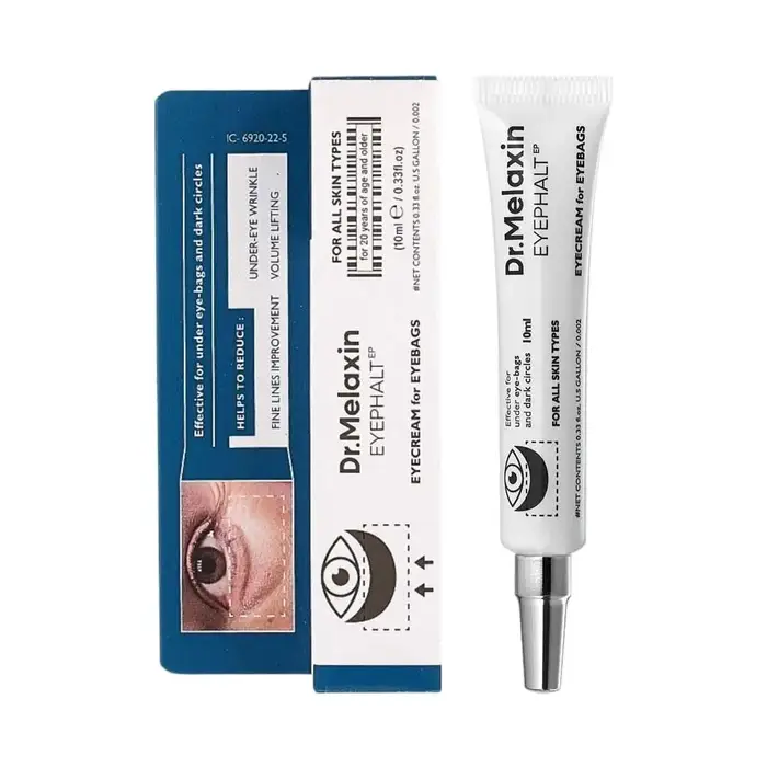 Crème Contour des Yeux Raffermissante Dr. Melaxin, Soin Hydratant pour le Contour des Yeux, pour les