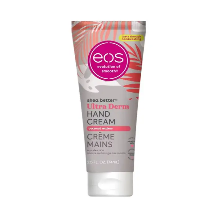 Crème pour les mains EOS Shea Better 74ml - Ultra Derm hydratante enrichie en beurre de karité pour