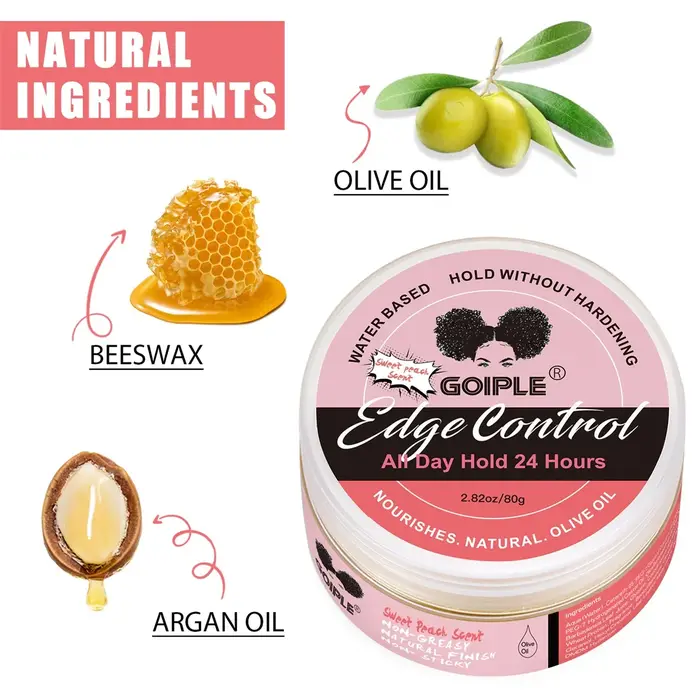 GOIPLE Crème Gel Coiffante à Base d'Eau aux Huiles d'Olive