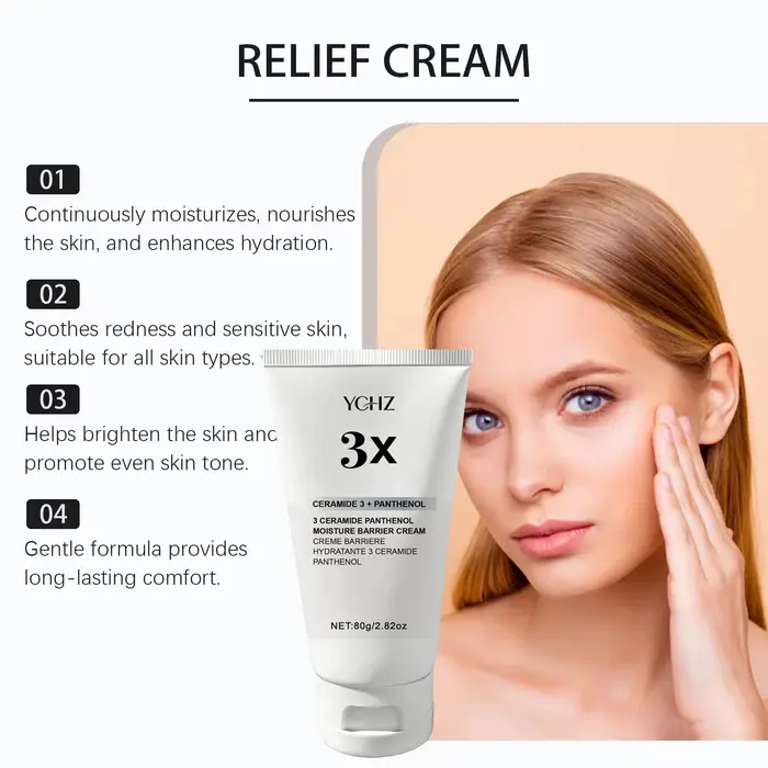 Crème hydratante barrière 3X Céramide Panthénol
