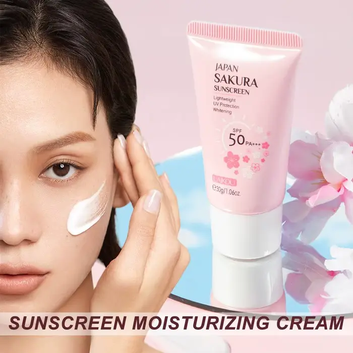 Sakura-Crème Solaire éventuelles F50 Hydratante UV
