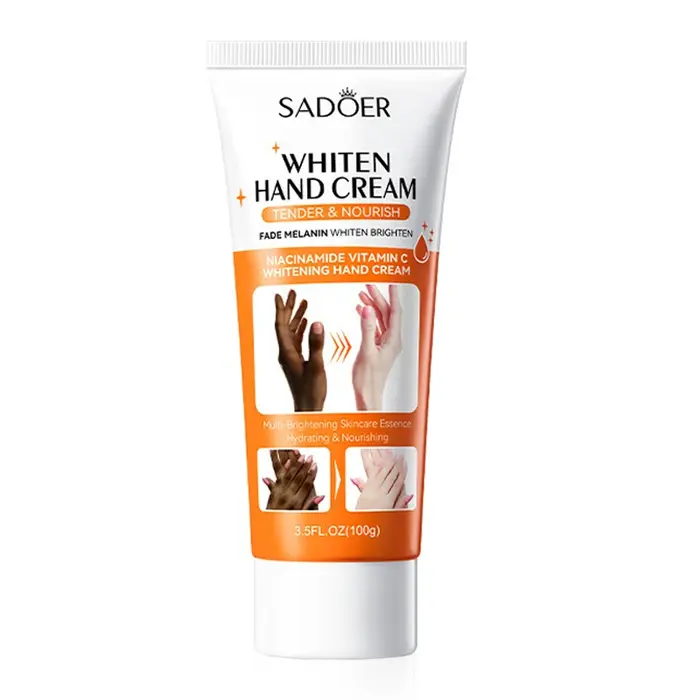 SADOER-Crème hydratante pour les mains, produit de soins de la peau, nourrissant, non végétal, éclai
