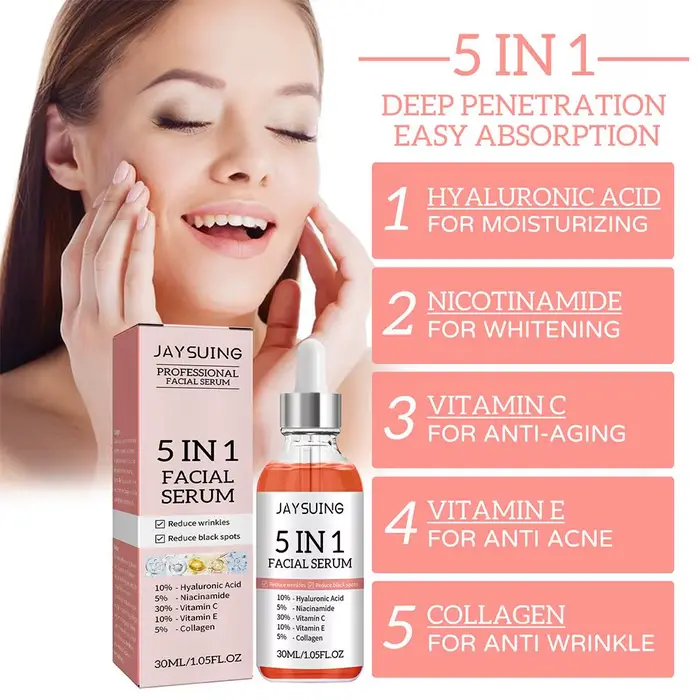 Sérum pour le visage 5 en 1