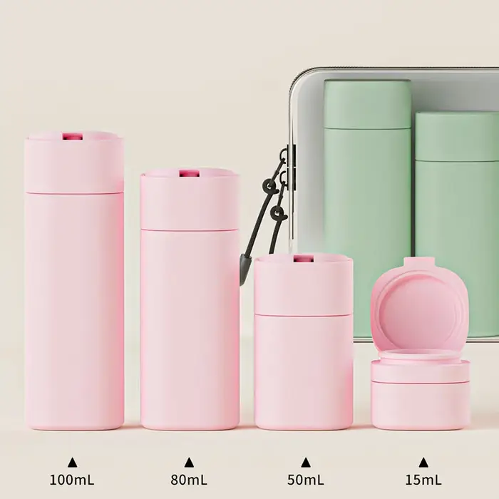 Bouteilles distributrices de maquillage hydratant