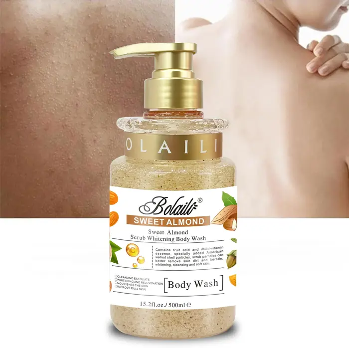 Gel Douche Exfoliant et Hydratant à l'Amande Douce