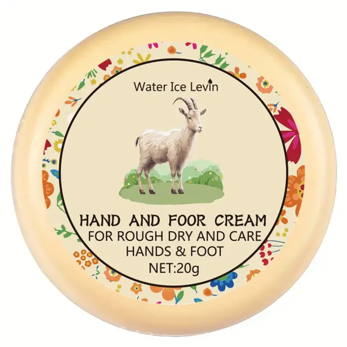 La pommade pour les mains et les pieds craquelés est riche en miel et à l'acide hyaluronique