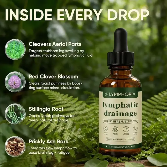 Gouttes corporelles naturelles à base de plantes 60 ml : Formule scientifiquement équilibrée