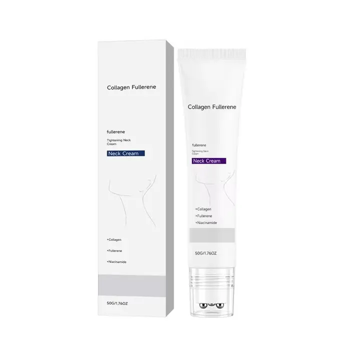 Crème hydratante élastique pour le cou à la camomille 50g – Hydratation intense, soin du cou, atténu