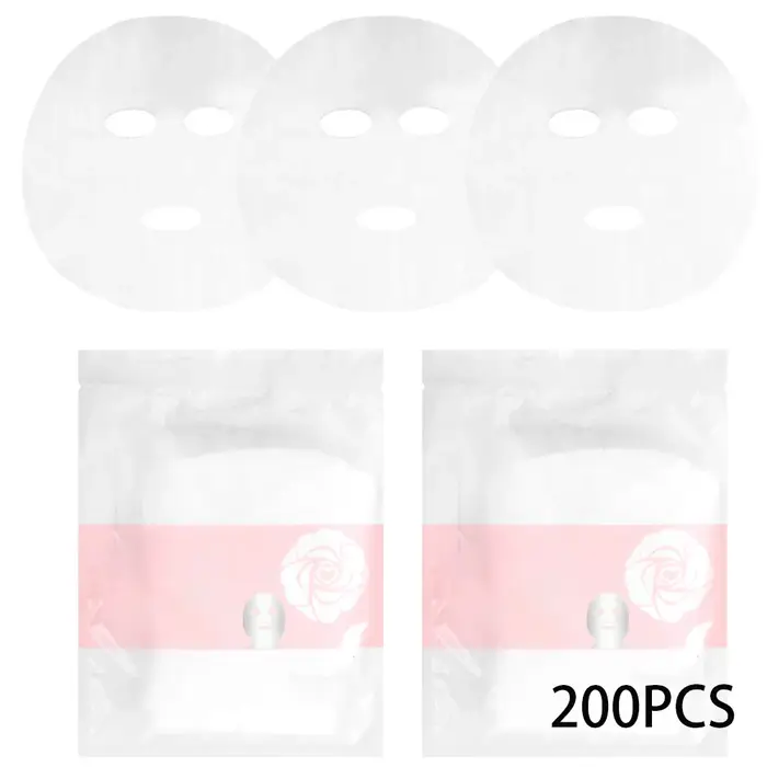 200/500 feuilles masque Facial Transparent hydratant masque Facial esthéticienne soins de beauté bri