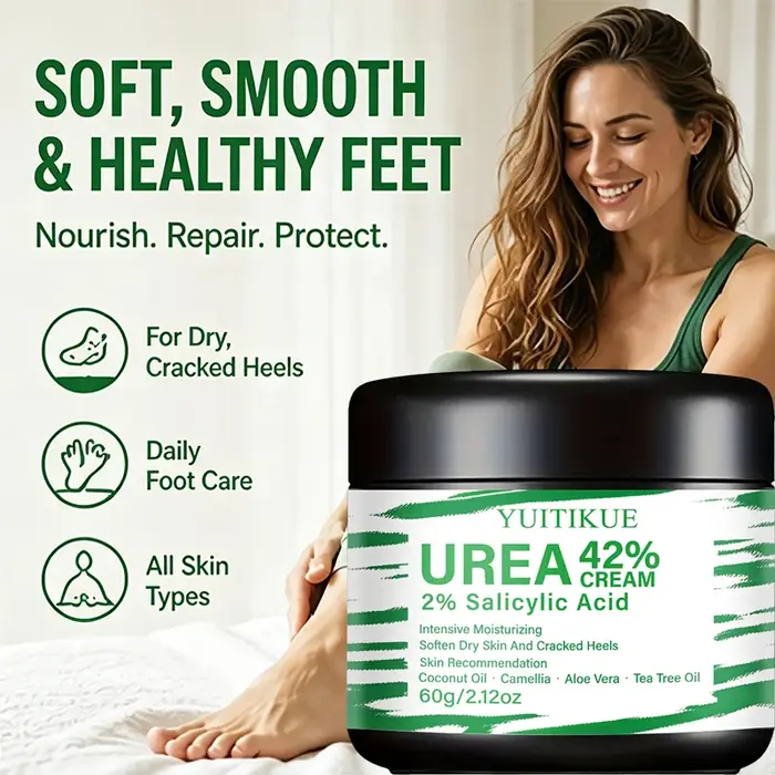 Crème pour les pieds YUITIKUE à 42% d'urée
