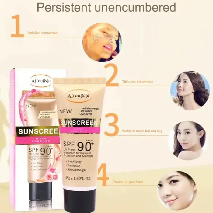 Crème solaire visage corps