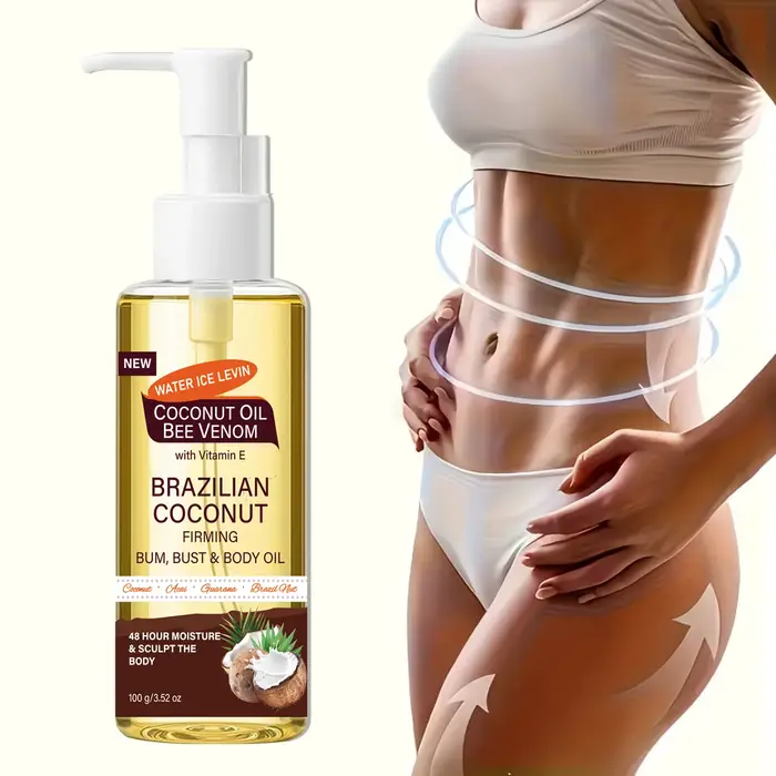 Huile Corporelle Raffermissante à la Noix de Coco Brésilienne