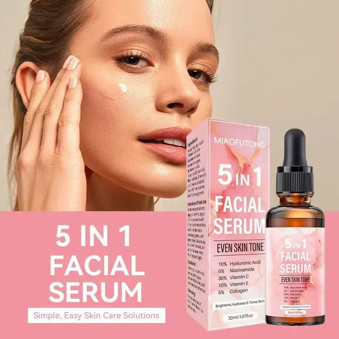 Sérum anti-âge 5 en 1 avec 30% de vitamine C