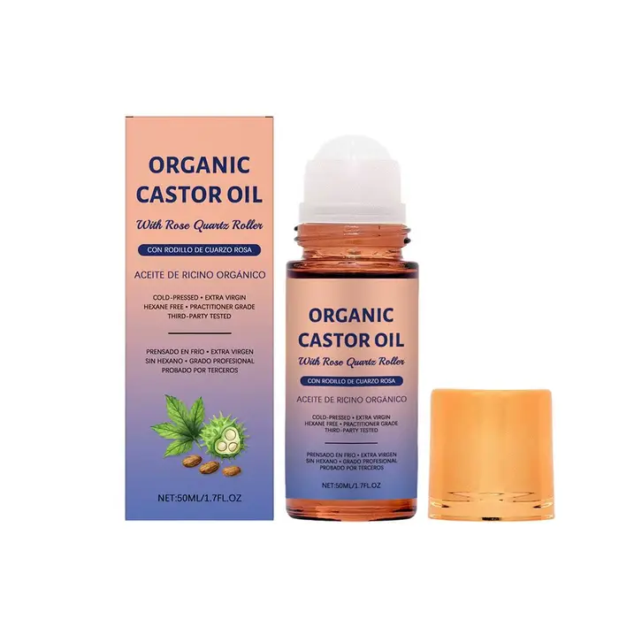 Huile de ricin pour soins corporels, soin nourrissant doux pour la peau, hydratant, adoucissant, lot