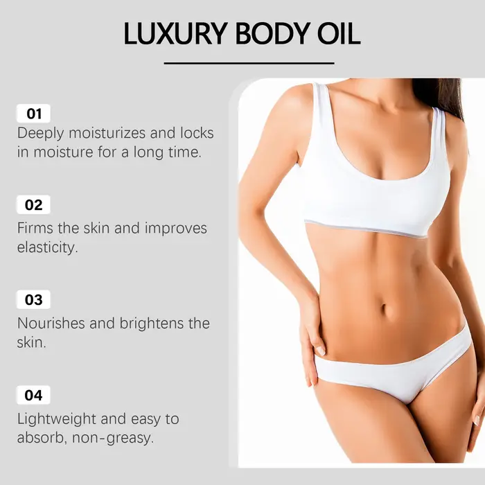 Huile corporelle raffermissante hydratante Anti-Cellulite améliore l'affaissement raffermissant façonnant minceur