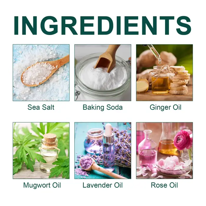 Balle de bain de pieds à l'aromathérapie