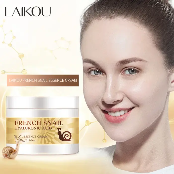 LAIKOU crème visage escargot acide hyaluronique hydratant raffermissant