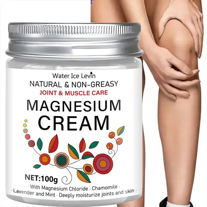 Crème non grasse 100g au magnésium pour les articulations et les muscles