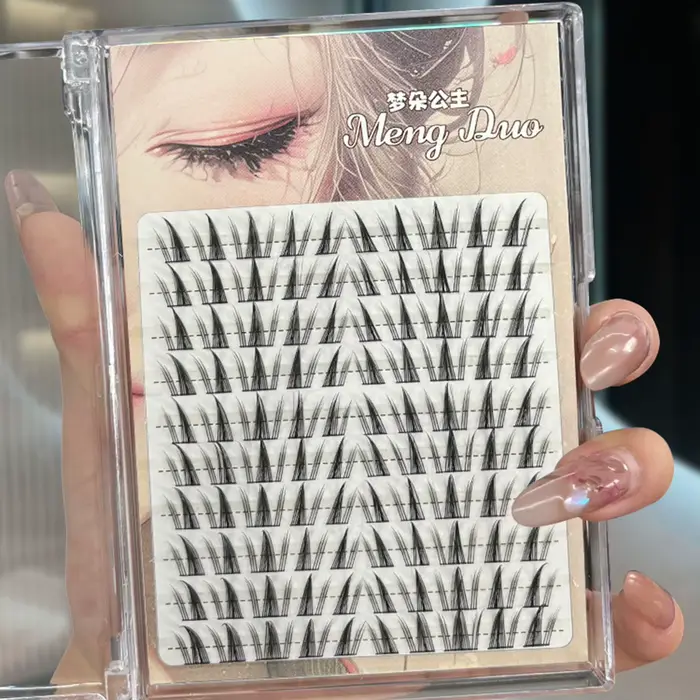 Extensions de cils 3D, 60/100 pièces, Volume recourbé, faux cils, maquillage Cosplay pour femmes et 