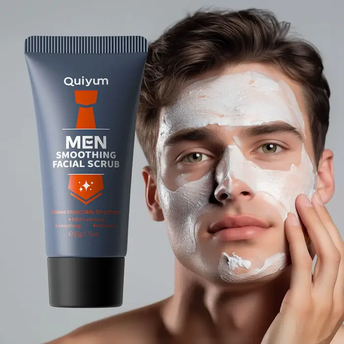 GIslande lisse pour le visage pour hommes, nettoyage des pores, produits de soins de la peau, 50g