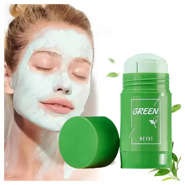 Dissolvant de points noirs au thé vert pour le visage
