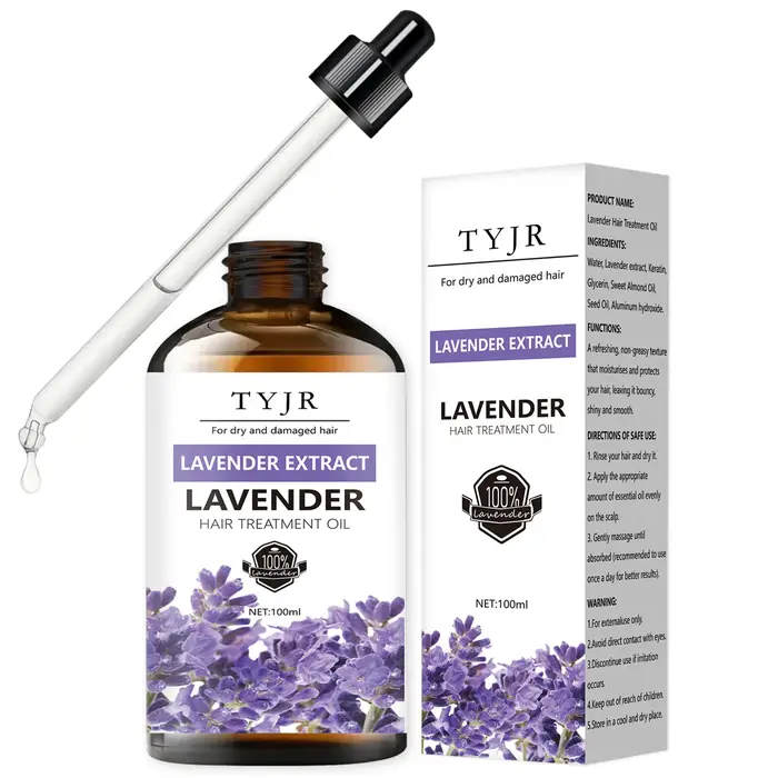 Huile essentielle de lavande pour soins de la peau