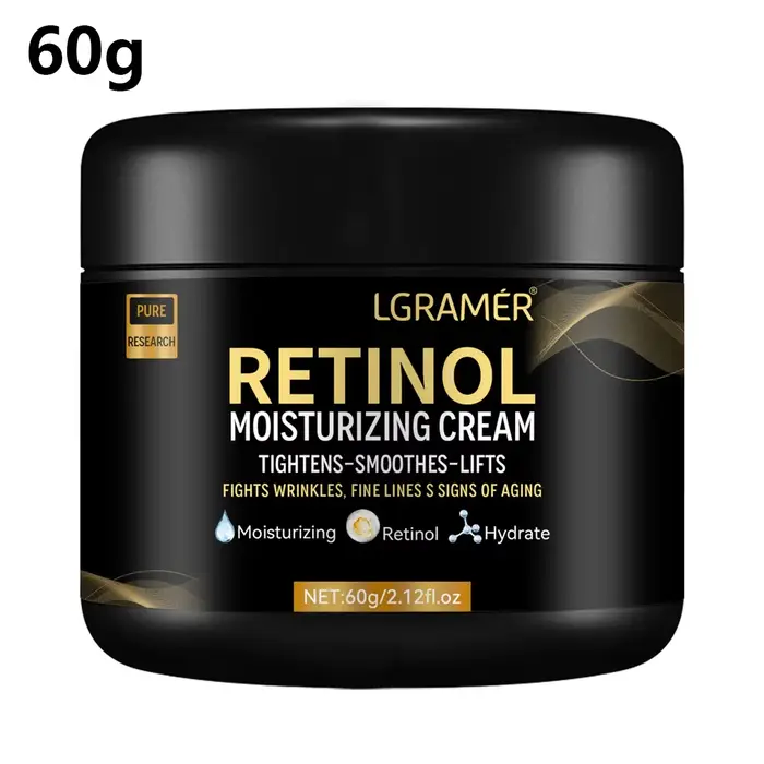 Crème hydratante pour le visage au rétinol pour hommes, crème hydratante au rétinol, anti-rides, ant